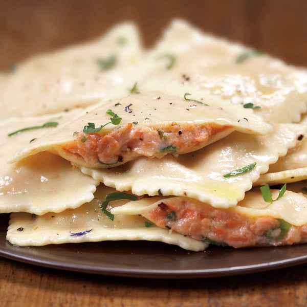 Smoked Salmon Ravioli