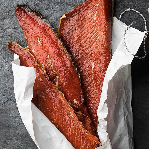 Sweet & Savory Smoked Salmon Strips