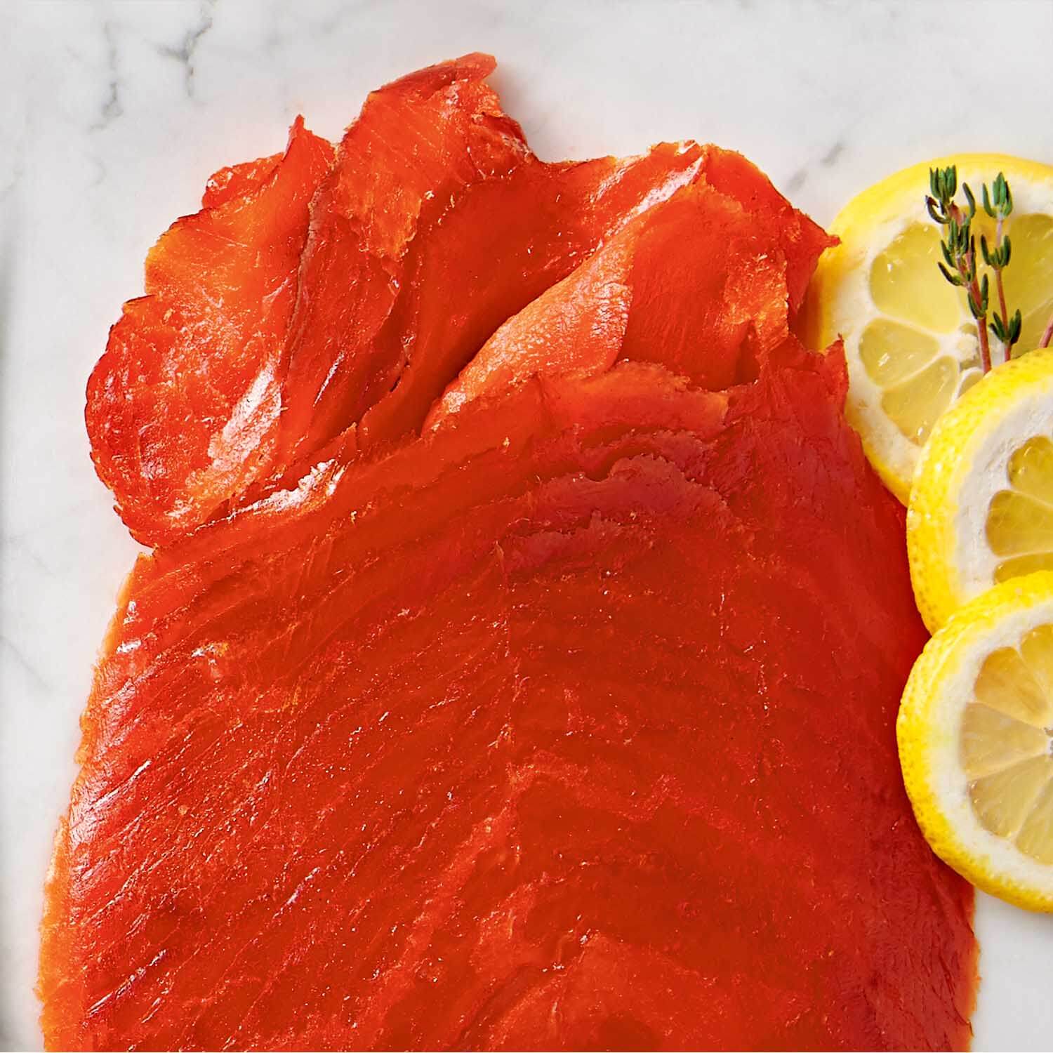 Wild Sockeye Smoked Salmon Lox | SeaBear Smokehouse